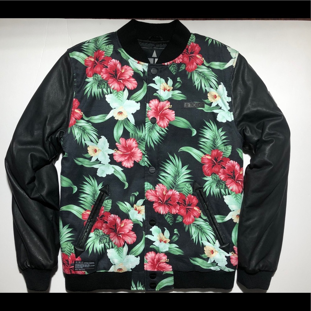 TwoAngle jacket flowers